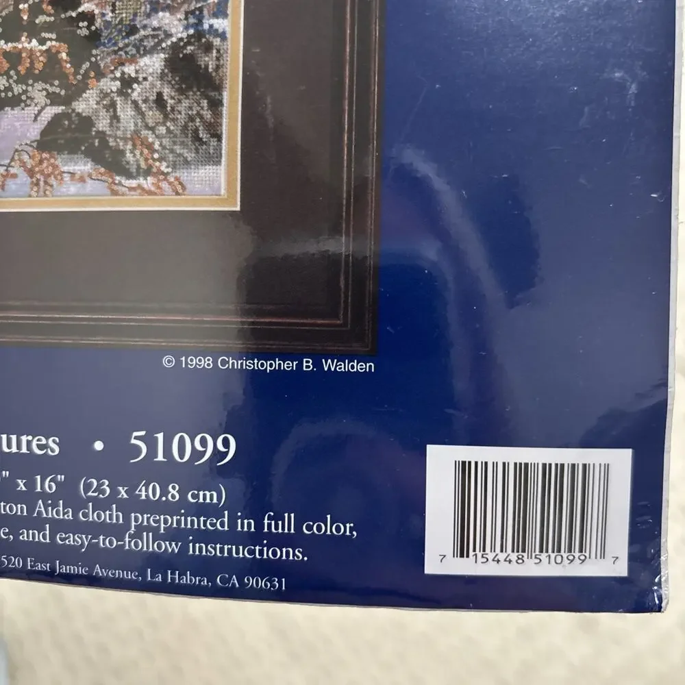 Candamar Designs Christopher Walden Hidden Treasures #51099 Cross Stitch Kit NEW